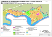 Карта зон с особыми условиями использования территории д. Игнай